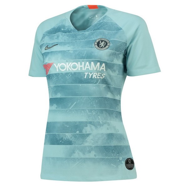 Maillot Football Chelsea Third Femme 2018-19 Bleu